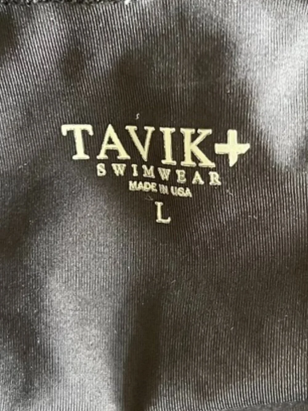 Tavik Black Swimwear - Juliet Bikini Set Size L
